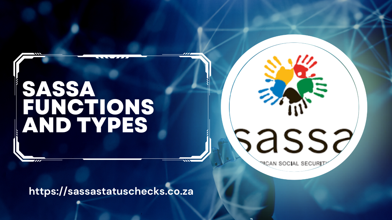 Sassa Functions and Types